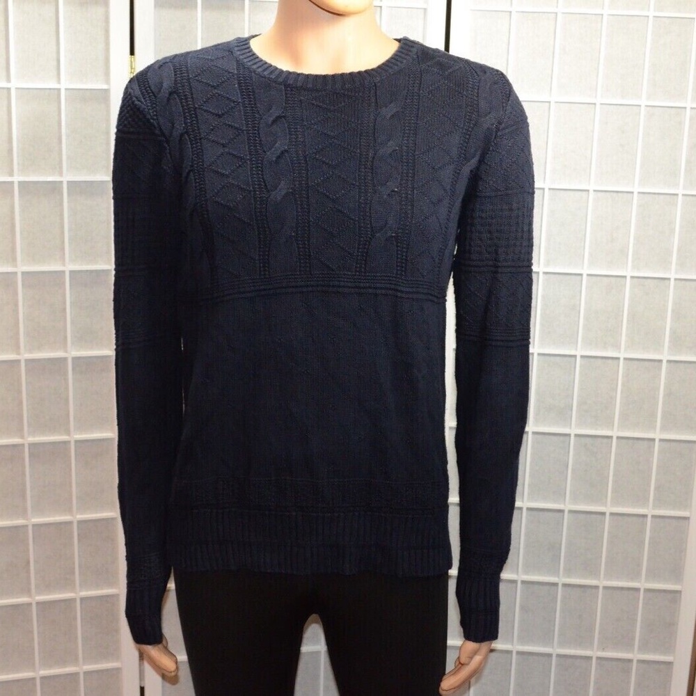 Mens All Saints Askel Crew Sweater / Small